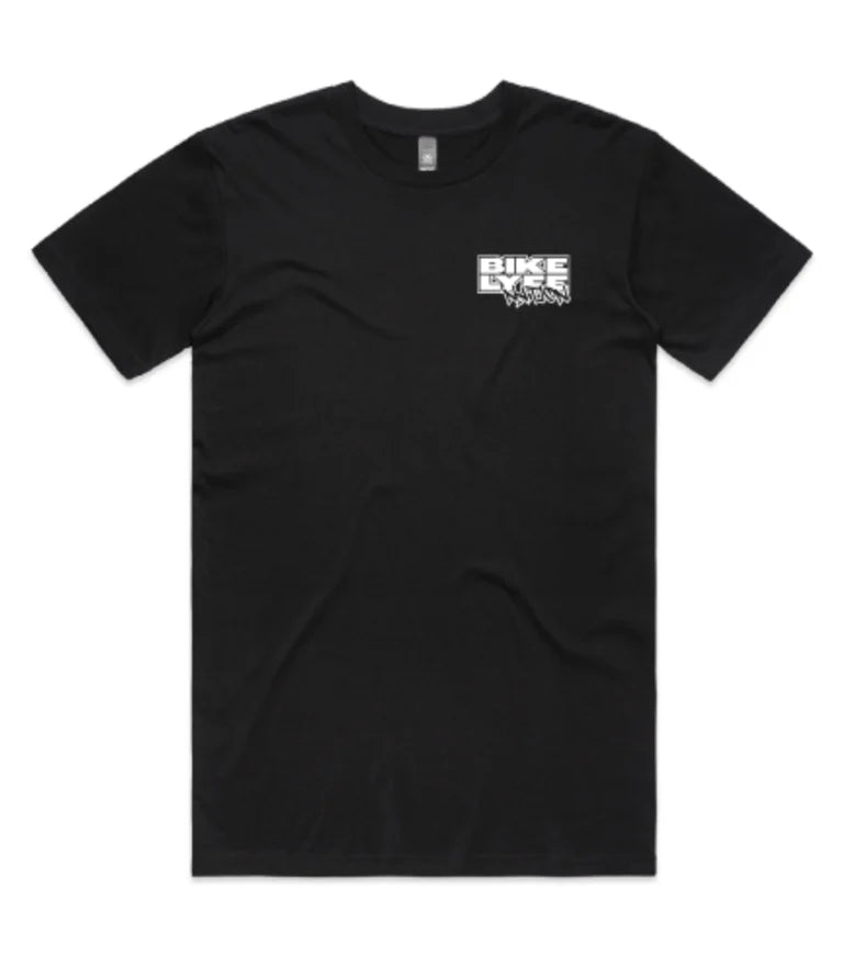 Bike Lyfe Nation Logo ADULT T-Shirt - Black