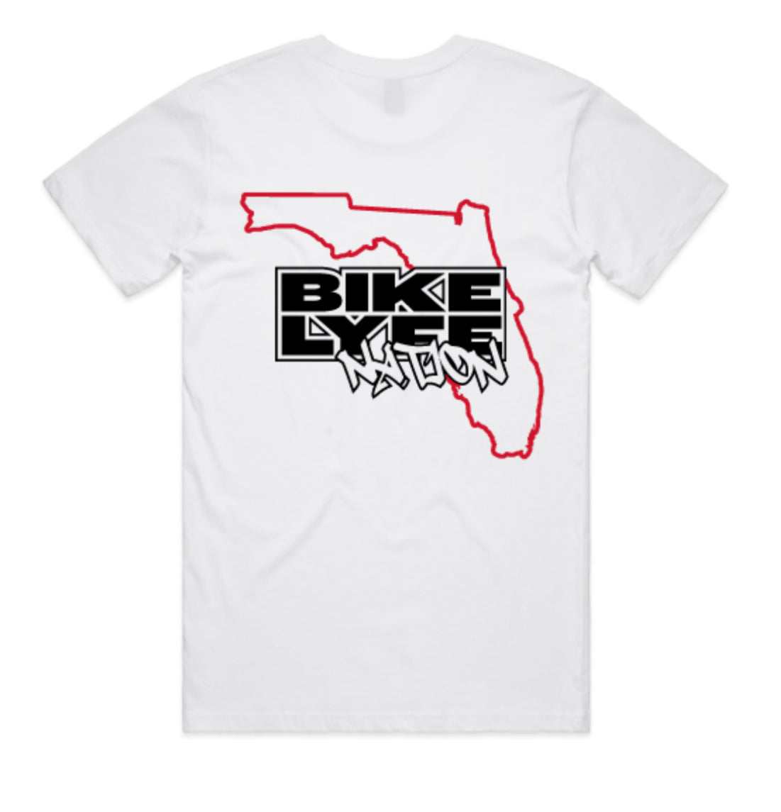 Bike Lyfe Nation FLORIDA EDITION T-Shirt - White