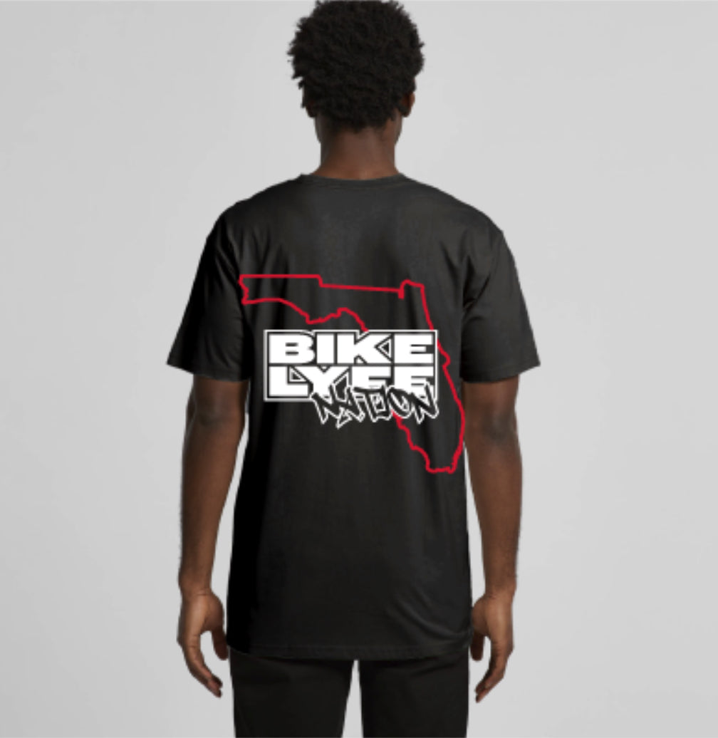 Bike Lyfe Nation FLORIDA EDITION T-Shirt - Black
