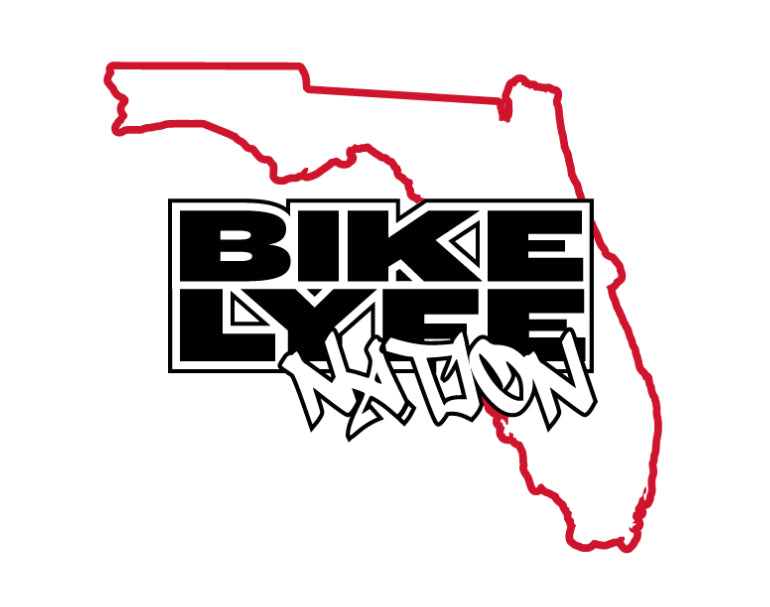 Bike Lyfe Nation FLORIDA EDITION T-Shirt - White
