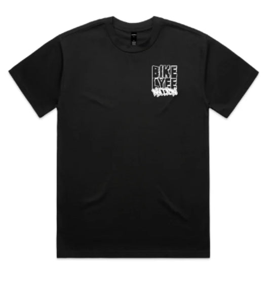 Fenced Hand Drag T-Shirt - Black