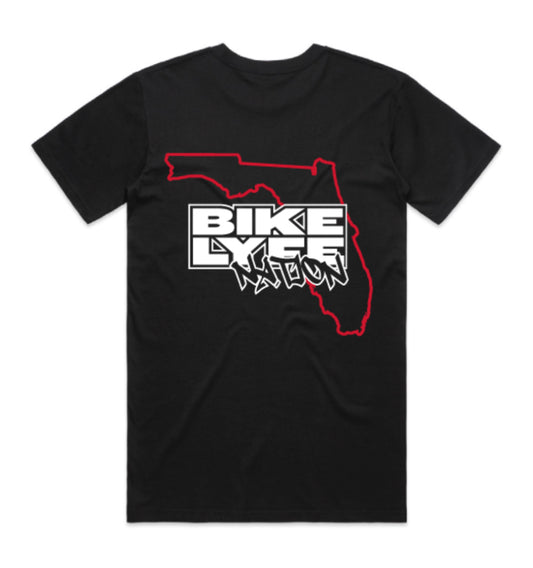 Bike Lyfe Nation FLORIDA EDITION T-Shirt - Black