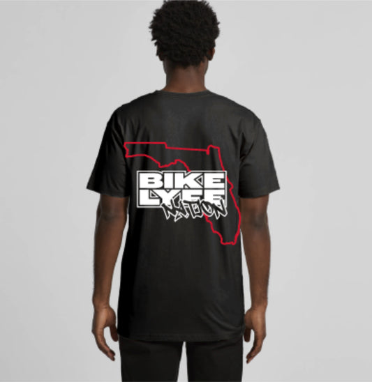 Bike Lyfe Nation FLORIDA EDITION T-Shirt - Black